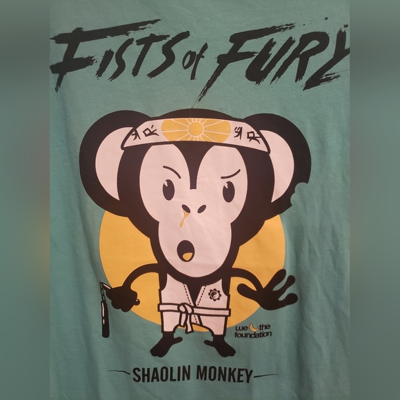 2/$25 🕷️ Fists Of Fury tee - Picture 2 of 3